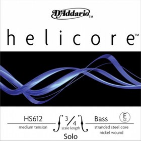 Resim D'Addario HS612 Helicore 3/4 Tek Kontrbas Teli (Mi) 