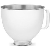 Resim Kitchenaid 5ksm5ssbwh Stand White Mikser İçin 4,8 Lt Paslanmaz Çelik Kase 