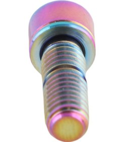 Resim Moveevo Titanium Alloy Bicycle Disc Brake Cone Head Screw M6x16 Colorful Lightweight High Strength Durable 1 Piece 