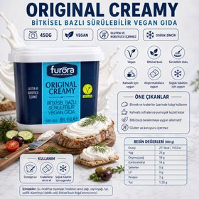 Resim FURORA Original Creamy - Krem Peynir 450g 
