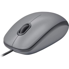 Resim Logitech M110 910-005490 Gri Sessiz Optik Kablolu Mouse Teşhir 