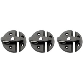 Resim 1/3/5 Tekne Kapısı Aksesuarları İçin Uygun Büküm Mandallı Kilitli Kapı 3'lü Set 