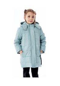 Resim Benitto Kids Kız Çocuk Kapüşonlu Kışlık Şişme Mont 51355 Yeşil 