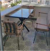 Resim ALTAN HOME Balkon Teras Kafe Oturma Seti 