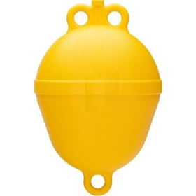 Resim Çift Delikli Armut Şamandıra. Sarı. Tekne Tonoz Şamandırası 
