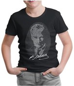 Resim Dna'Mızda Var - Atatürk Siyah Çocuk Tshirt 