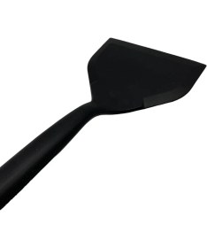 Resim Multiamo İvory Isıya Dayanıklı Geniş Ağız Spatula 25 cm x 12 cm Siyah Renkli 