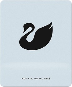 Resim Mavi No Rain, No Flowers Bilek Destekli Dikdörtgen Mouse Pad Mouse Altlık Mousepad 
