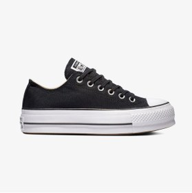Resim Converse Chuck Taylor All Star Lift Kadın Siyah Günlük Ayakkabı Kadın LS AYAKKABI 560250C 