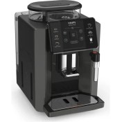 Resim Krups Sensation C50 Tam Otomatik Espresso Makinesi Kömür Siyahı 