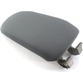 Resim Audi A3 2003-2012 Gri Kumaş Konsol Kolçak Kapağı - 8p0864245p Uyumlu 