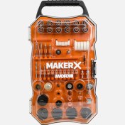 Resim Worx WA7208 201 Parça Universal Gravür Hobi Aksesuar Seti 