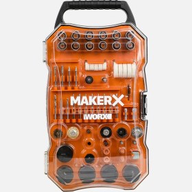 Resim Worx WA7208 201 Parça Universal Gravür Hobi Aksesuar Seti 