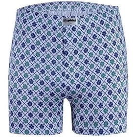 Resim Yıldız Erkek Penye Emprime Desenli Boxer 35 - 9 Adet 001 