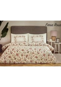 Resim Özdilek Nev Fresa Rosa Beyaz Çift Kişilik Nevresim Takımı Beyaz 