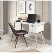 Resim Bologna Beyaz Çalışma Masası Beyaz 