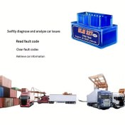 Resim Pil Gerektirmeyen Elm327 Mini V2.1 OBD-II Kablosuz Araba Teşhis Tarama Cihazı - Araba Arıza Tespiti 