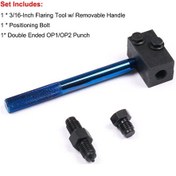 Resim Otomotiv Fren Borusu Genişletme Aleti 3/16" Elde Taşınabilir Boru Genişletme Aleti 1353 
