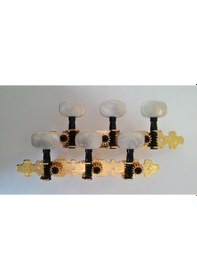 Resim Valencia Vcmh0150gd Klasik Gitar Burgusu Gold Altın Kaplama - 