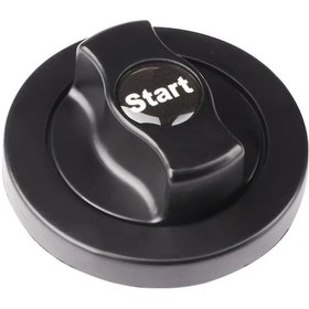 Resim Xuweiwei Black Renkli 1 Butonlu Kırmızı Düğmeli Başlatma Ergonomik Tasarım Dayanıklı Metal Yapı Kolay Montaj Araç İç Yükseltme 