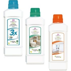 Resim Biobellinda Wc + Banyo Temizleyici + 3X Çamaşır Beyazlatıcı + Yağ + Kir Temizleyici 