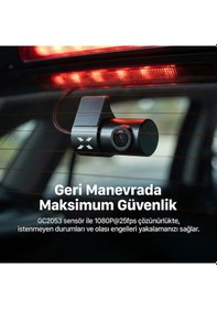 Resim Satürn Araç Kamerası 4k Sony Imx415 Adas Güvenlik, Ön Arka Çift Kayıt, Gps, 5ghz Wifi, 512gb Sd X6454 