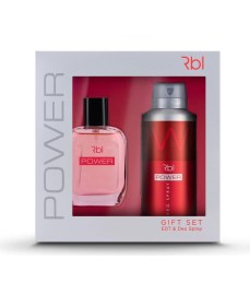 Resim Rebul Power Erkek Parfüm Seti 50 ml EDT ve 150 ml Deodorant Şık Hediyelik Kutu 