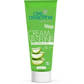 Resim Cire Aseptine Tüp Krem Vazelin 75ml Aloe Vera 