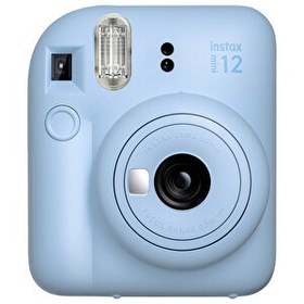 Resim Fujifilm Instax Mini 12 Mavi Fotoğraf Makinesi Ve 10'lu Mini Film 