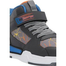 Resim Slazenger Nomınal Erkek Çocuk Koyu Gri / Turuncu Günlük Spor Ayakkabısı Koyu Gri / Turuncu 
