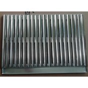 Resim ÖZSAL 47x30 0.50 Mm Kalınlıkta Paslanmaz Krom Oluklu Mangal Izgarası 