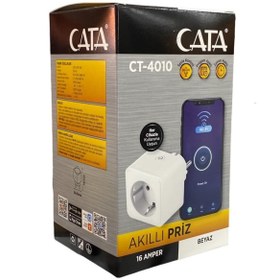 Resim Cata CT-4010 Akıllı Wifi Priz Uzaktan Kontrol 