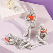 Resim 3'lü Set Modern Soyut Reçine Okuma Figür Heykelleri - & Minimalist Kitap Sever Dekor, İç/Dış Mekan Ev Ofis Kitaplık Süslemeleri 