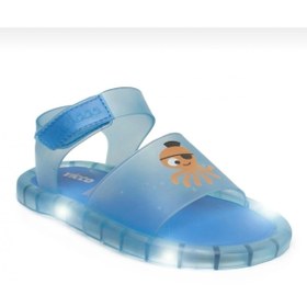 Resim Vicco Jelly Erkek Çocuk Mavi Işıklı Sandalet 