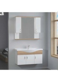 Resim Denko Akyazı 100 Cm Mdf Alize Banyo Dolabı Takımı Çok Renkli 