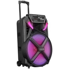 Resim Mikado Md-bt123 30w Usb/bt/tf/tws Kablosuz Ve Kafa Mikrofonlu Öğretmen/toplantı Anfisi 