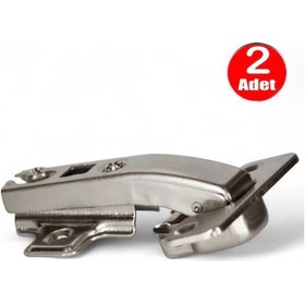 Resim Aletçantam 90 Derece Mobilya Menteşesi Dolap Kapak Tas Menteşe - 2 Adet 