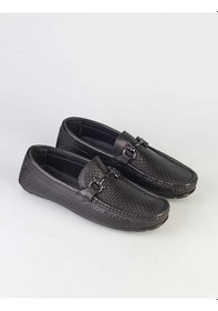 Resim Cabani Hakiki Deri Siyah Erkek Loafer Ayakkabı Siyah (521643809) Siyah 