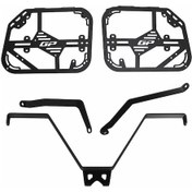 Resim GP Kompozit Honda CRF250 Rally 2021-2024 Uyumlu Yan Çanta Demiri Siyah 