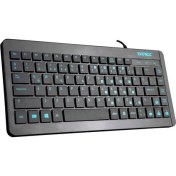 Resim Everest KB-410 Siyah USB Q Mını Klavye 