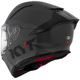 Resim KYT R2R KASK PLAIN GRL GREY 