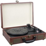 Resim Retro Vintage Çanta Pikap - Radyo - Bluetooth - USB Mp3 Çalar 350X255X115MM GO506089MT-25835 
