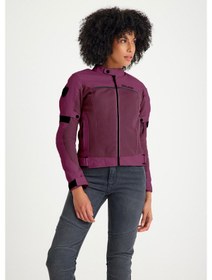 Resim Scudo Paris Mor Yazlık Fileli Kadın Motosiklet Montu 2xl 