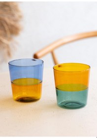 Resim The Mia Rainbow Su Bardağı Amber 320 Ml Şeffaf 