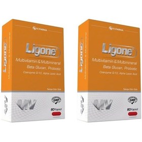 Resim Ligone Multivitamin 2 x 60 Kapsül 