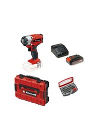Resim Einhell TE-CI 18/1 Li - Solo Torklu Darbeli Matkap + 1 X 2.5 Ah Starter Kit Akü Çanta Ve Bits Uç Dahil 