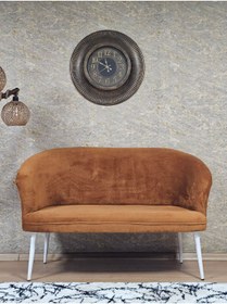 Resim ZAFİR İkili TEDDY Beyaz Boyalı Sivriltme Ayak Çay Seti Koltuk İkili Berjer , Balkon, Salon, Ofis 