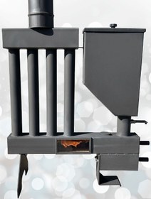Resim Aktepe Group Pelet Sobası Petekli Pelet Soba Camlı Şömine Soba Stove Füze Roket 
