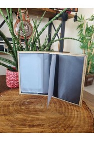 Resim EFE DERİ Dikişli Araç Ruhsat Kılıfı Kabı Ruhsatlık Oto Ruhsat Koruyucu 