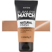 Resim Avon Flawless Match Natural Likit Fondöten Spf20 30 ML Light Beige 210N 